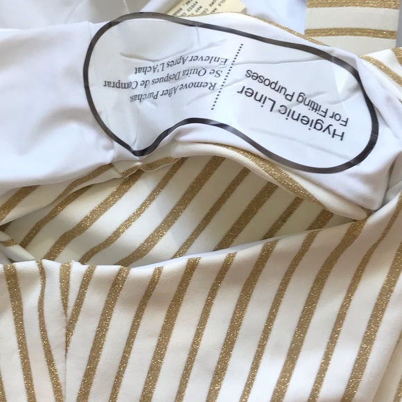 NWT Free People Balmy Nights Stripe one piece XS - Picture 8 of 9